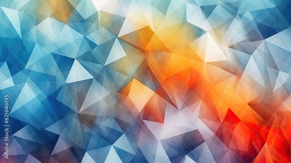 Triangles with a light gray gradient. A colorful abstract artwork with triangles. a new look for your company Triangles with a light gray gradient. A colorful abstract artwork with triangles. a new look for your company