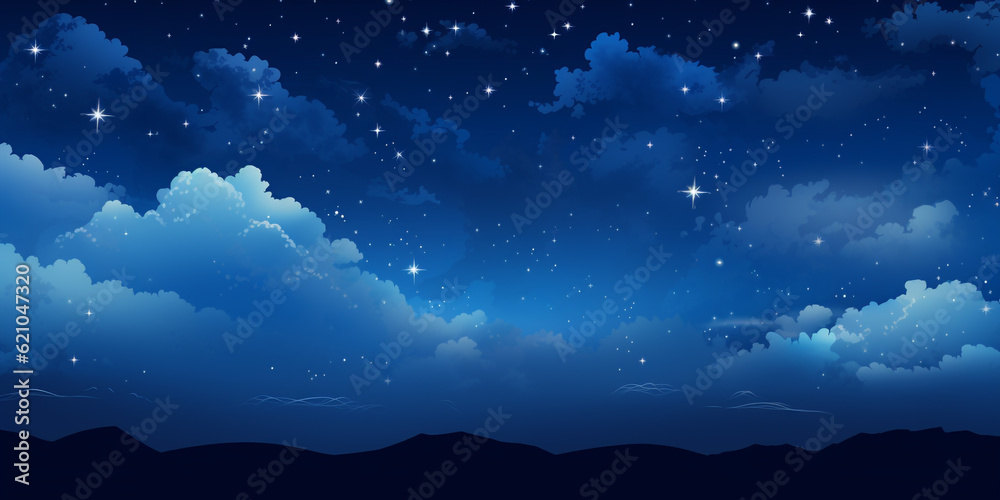 Night Sky full of stars design