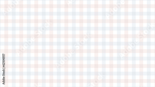 pink and blue plaid fabric texture as a background