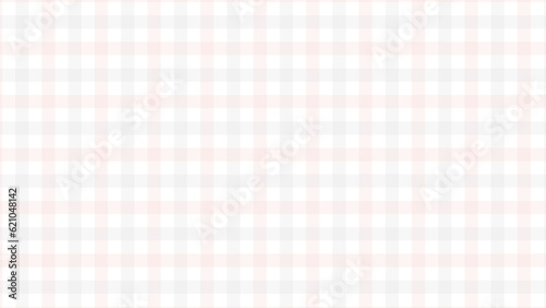 pink and grey plaid fabric texture as a background