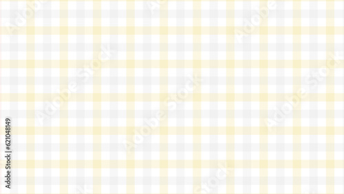 grey and yellow plaid fabric texture as a background