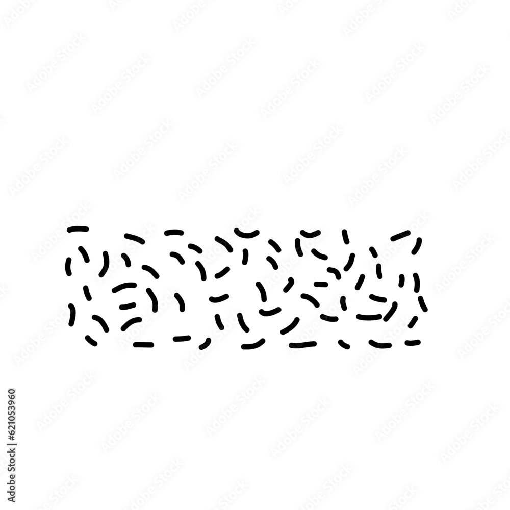 Hand Drawn Black Sprinkle Border Hand Drawn Black Sprinkle Border