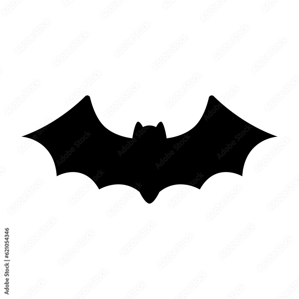 Fototapeta premium Vampire bat halloween silhouette.