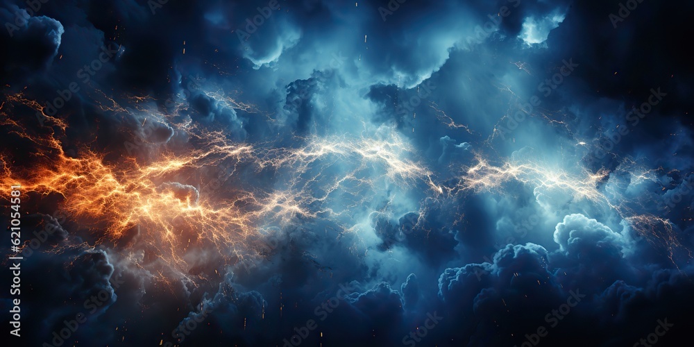 AI Generated. AI Generative. Abstract thunder storm energy light background decoration pattern rexture nature flash. Graphic Art AI Generated. AI Generative. Abstract thunder storm energy light background decoration pattern rexture nature flash. Graphic Art