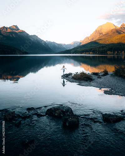 lake in the mountains