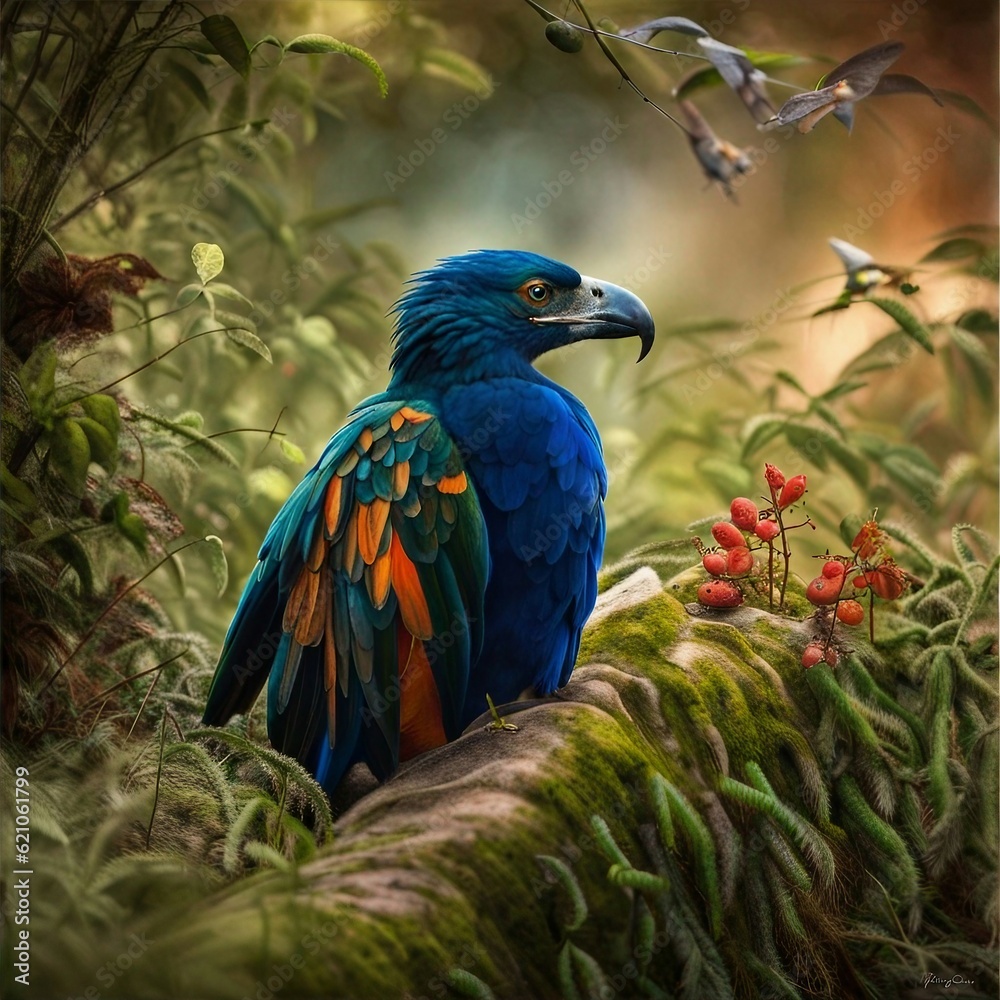 Obraz premium blue bird