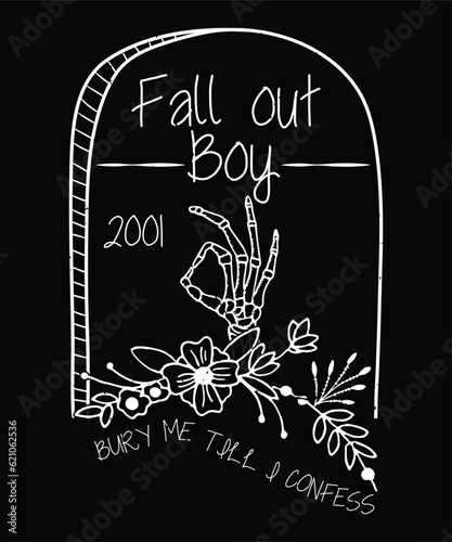 Fall out Boy 2001 Bury me till i confess designs