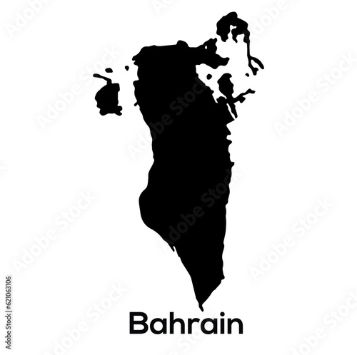 map of the Bahrain