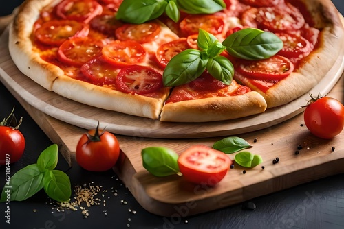 pizza, food, cheese, Italian, tomato, gourmet, cook