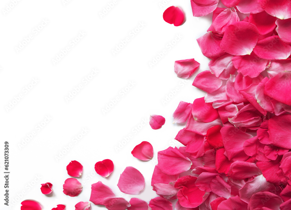 Natural background of rose petals Natural background of rose petals