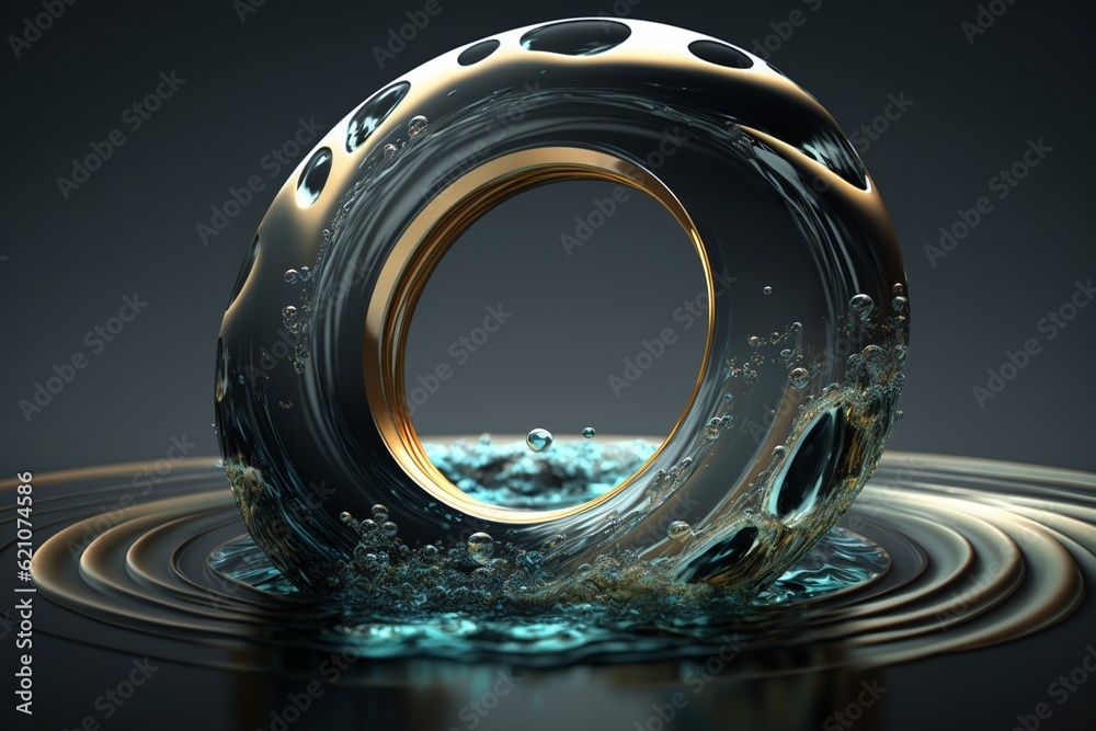 water ring, Generative AI