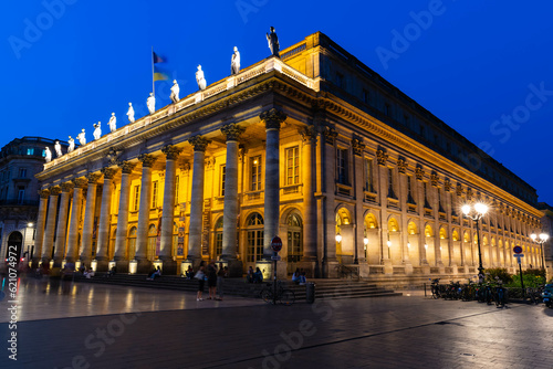 Place de la comedie, Bordeaux, France