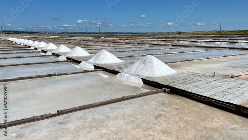 Atlantic salt mining in Portugal