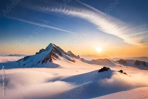 a beautiful abstemious glooming flip , photographic choice. Creative resource, AI Generated