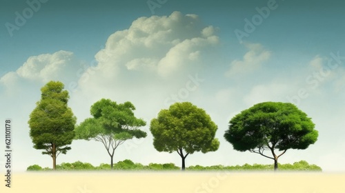 Trees may assist by balancing the accumulation of carbon dioxide in the atmosphere and lessening the greenhouse impact.