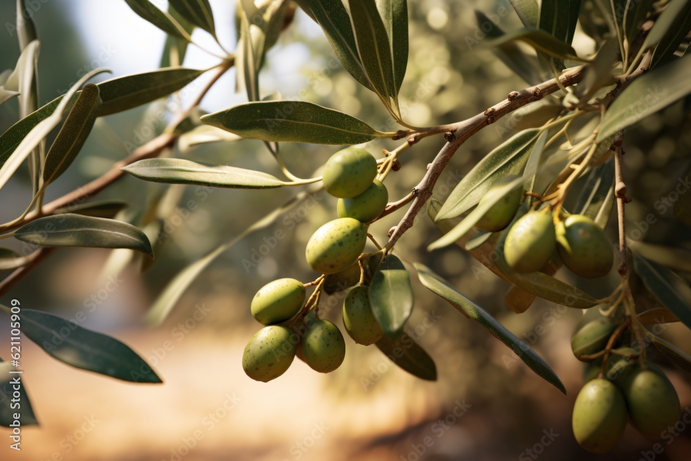 An olive branch An olive branch