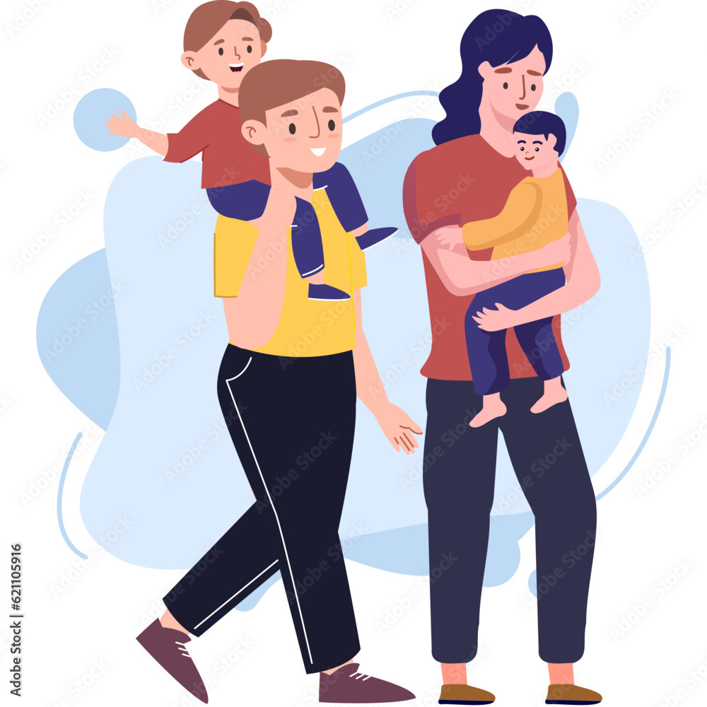 Growing Together Parents and Children Icon

