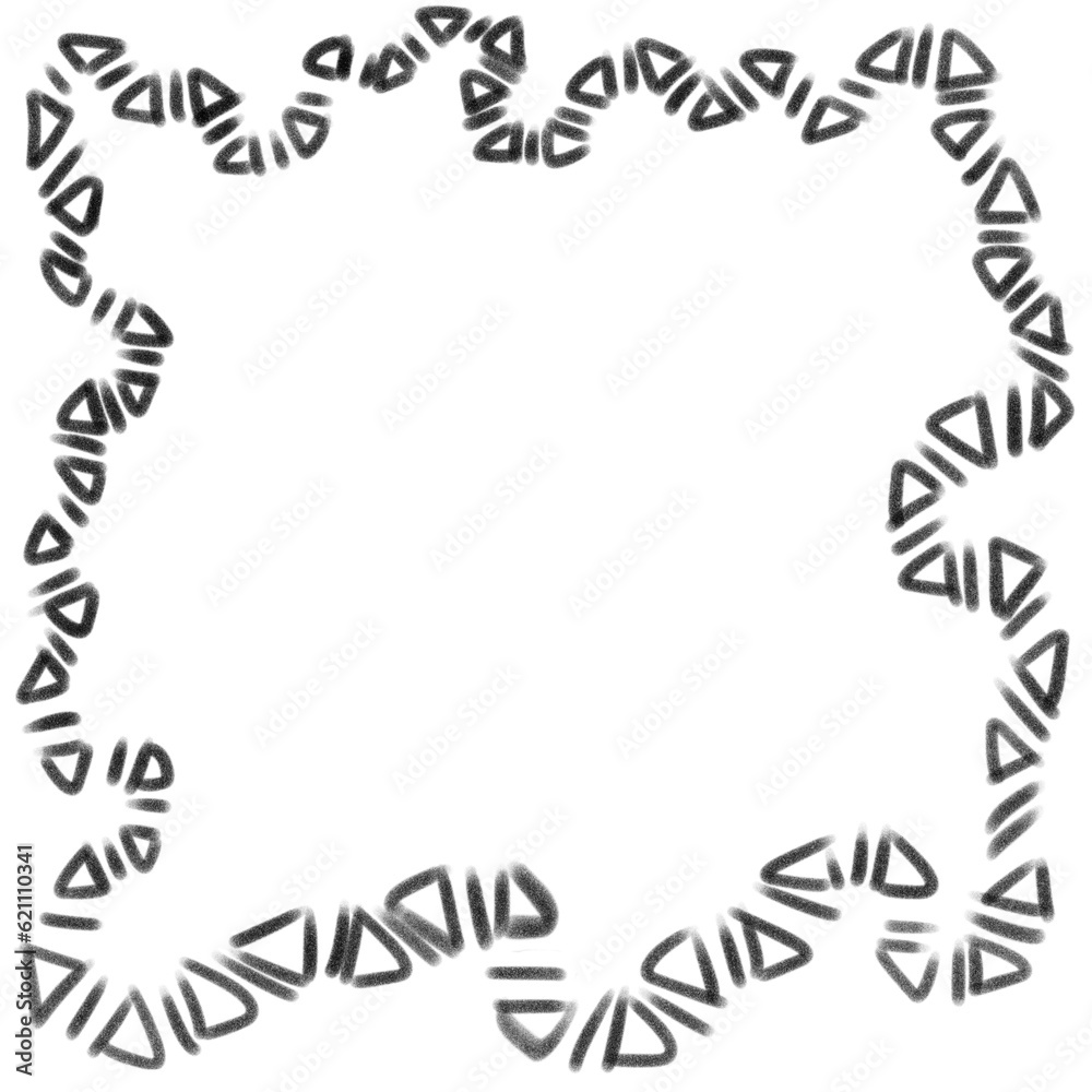 frame for text black line frame for text black line