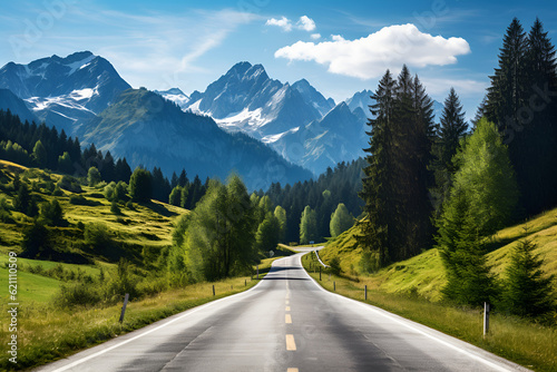 A Scenic Mountain Road