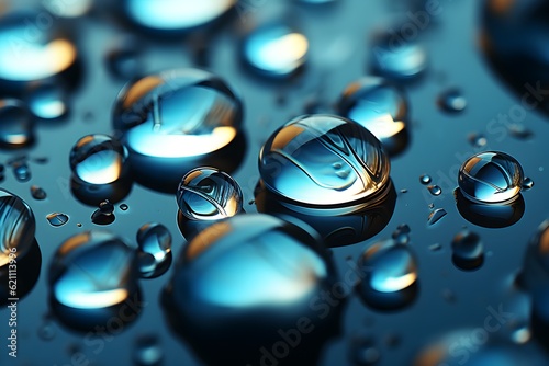 close up of water drop