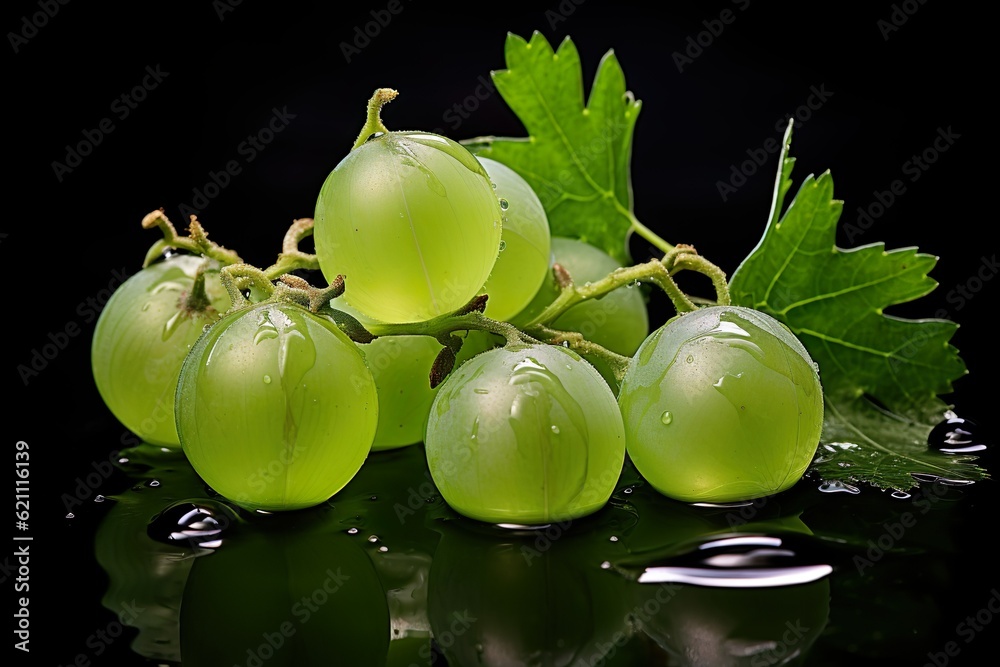 Professional food photography of gooseberry Professional food photography of gooseberry