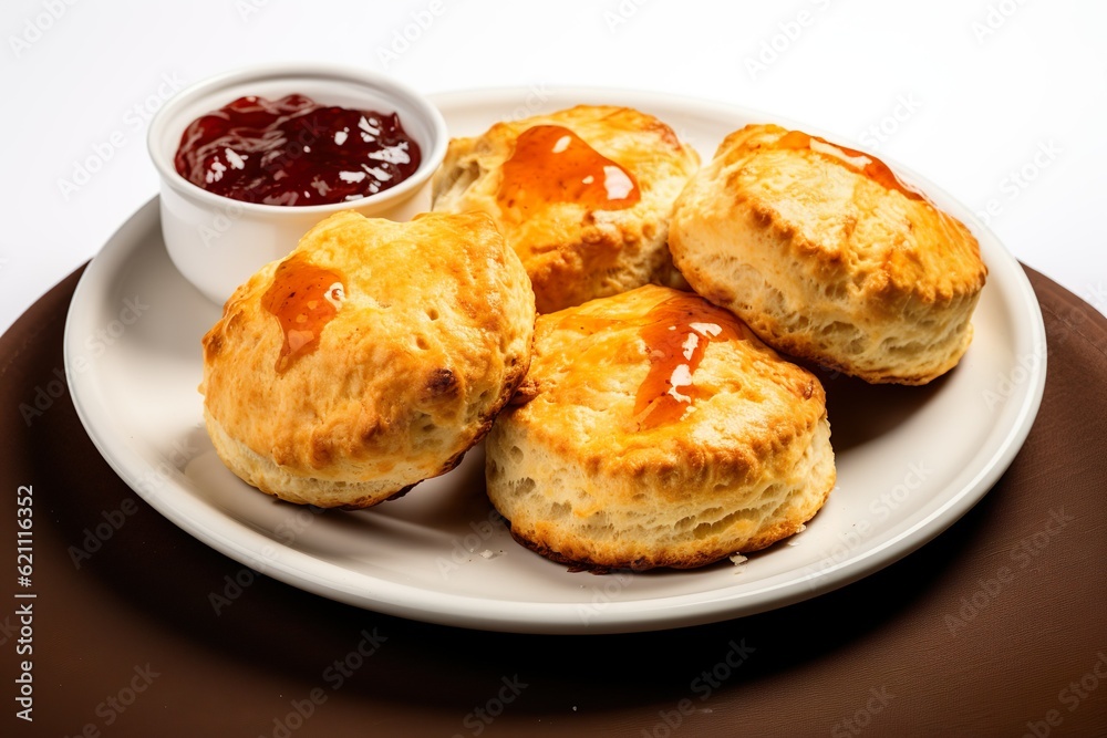Professional food photography of scones Professional food photography of scones