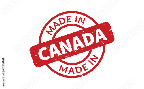 Made In Canada Rubber Stamp