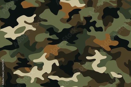 Military background. Graphic resource or blank as copy space. AI generated, human enhanced