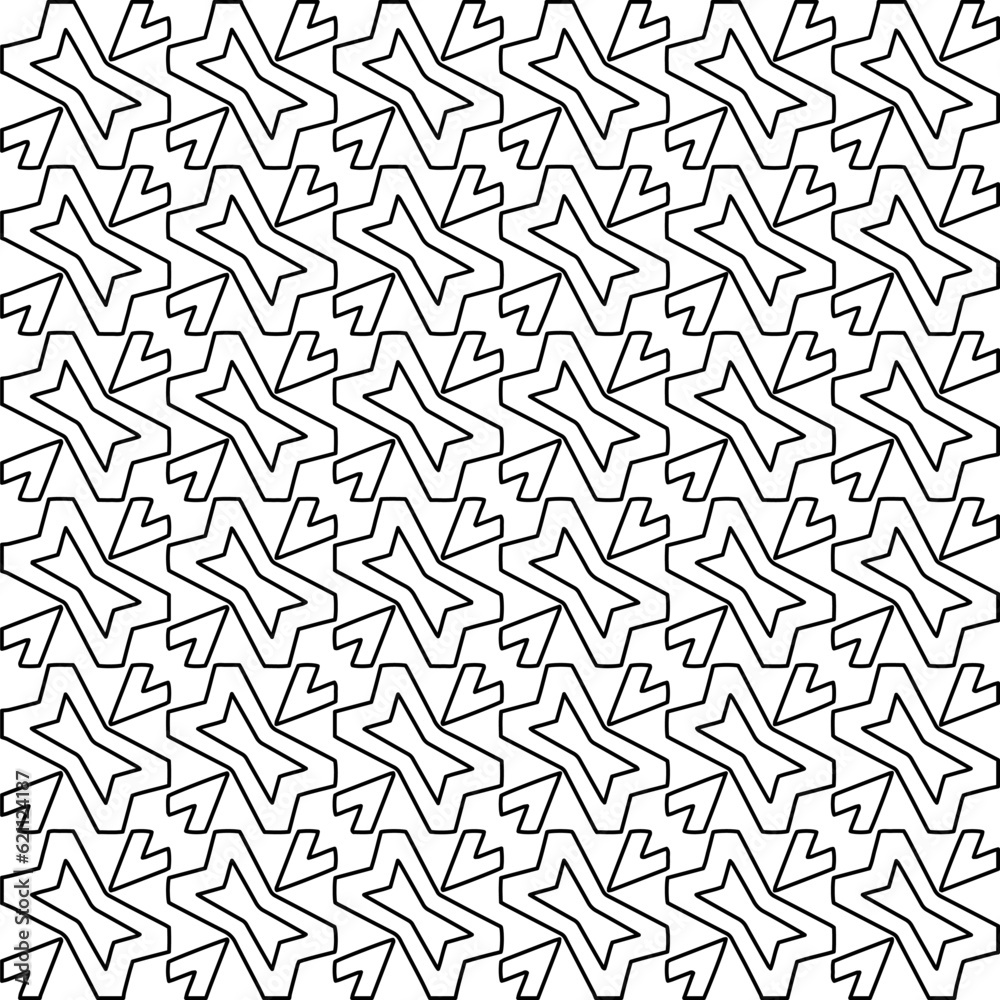 Stylish texture with figures from lines. Diagonal pattern.Abstract texture for textile, fabric, wallpaper, wrapping paper.Black and white geometric wallpaper. Stylish texture with figures from lines. Diagonal pattern.Abstract texture for textile, fabric, wallpaper, wrapping paper.Black and white geometric wallpaper.