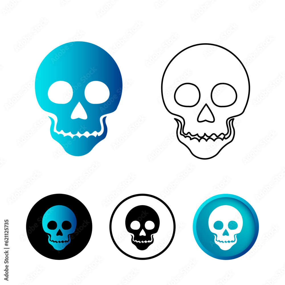 Abstract Death Icon Illustration Abstract Death Icon Illustration
