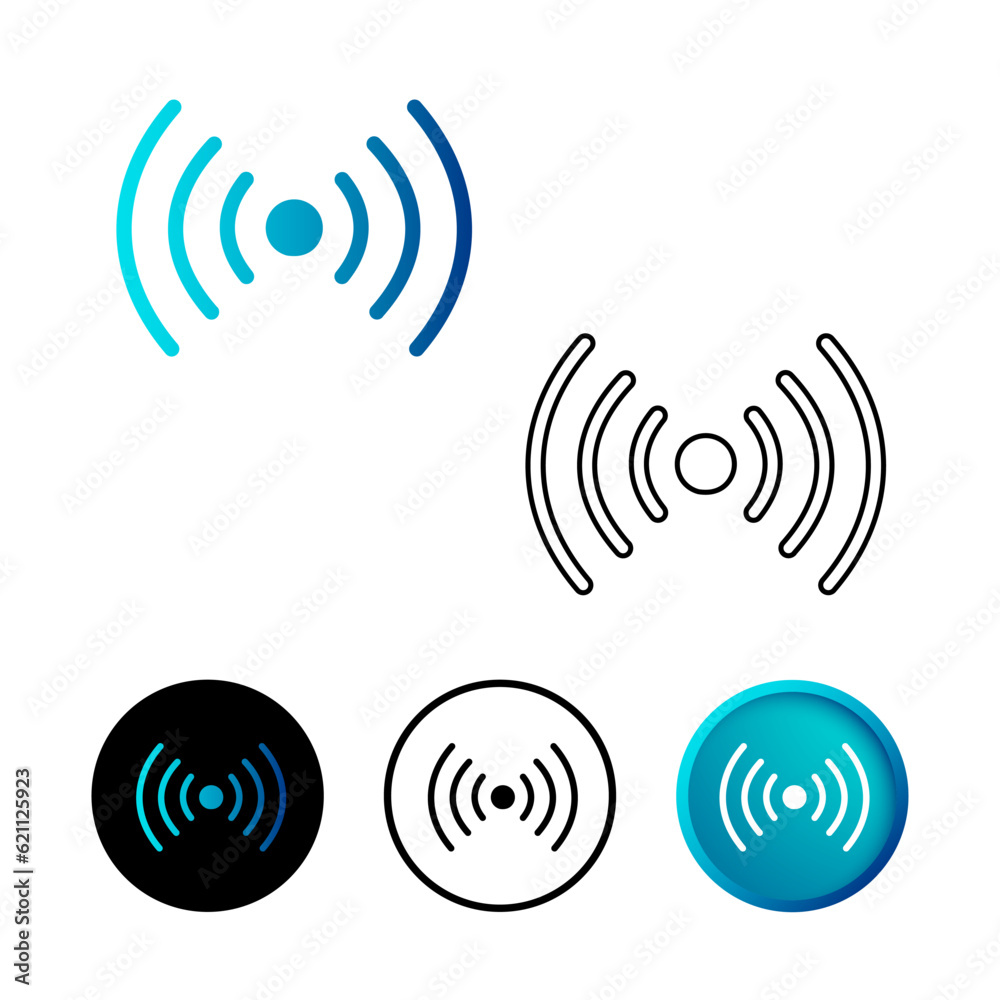 Abstract Network Icon Illustration Abstract Network Icon Illustration