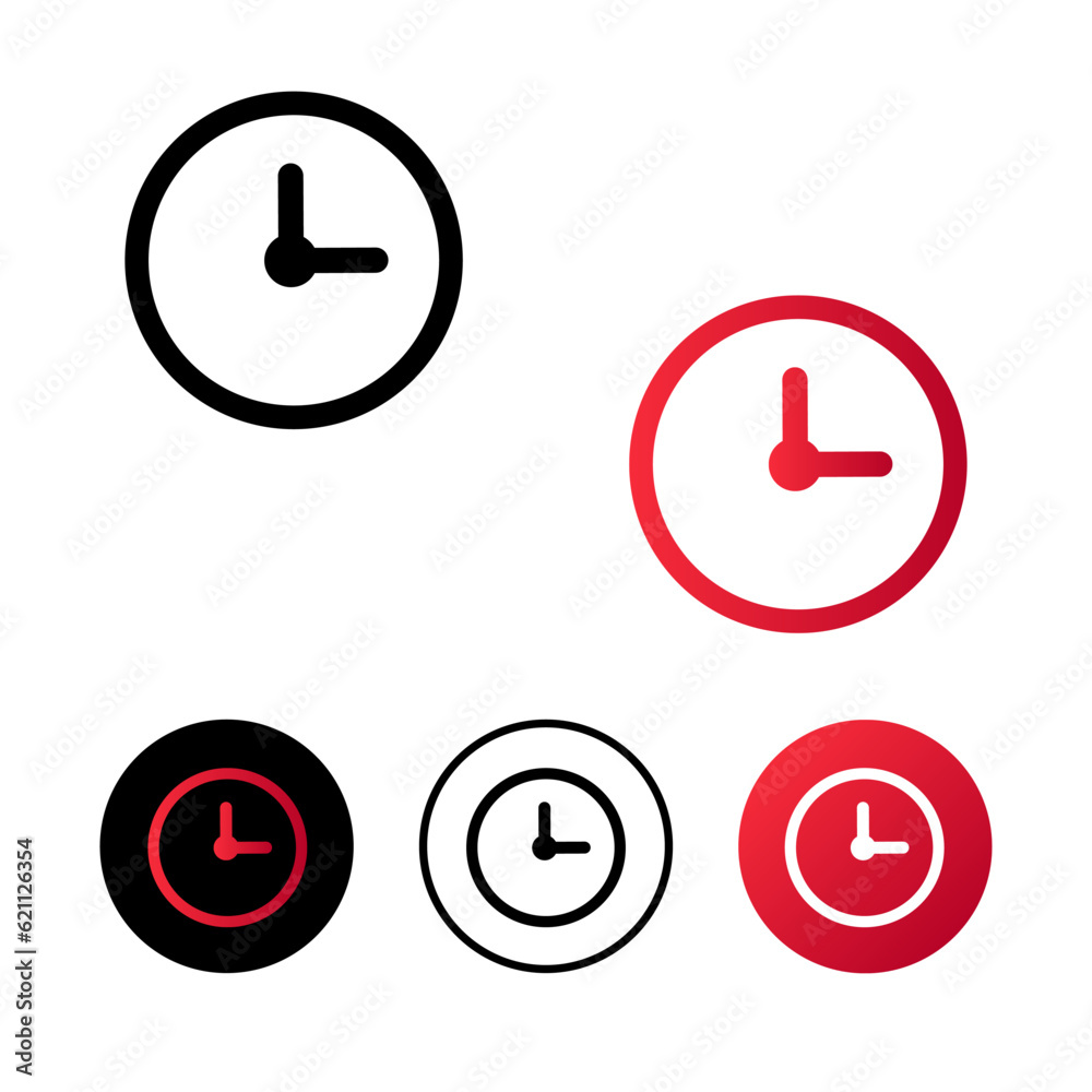 Abstract Timing Icon Illustration Abstract Timing Icon Illustration