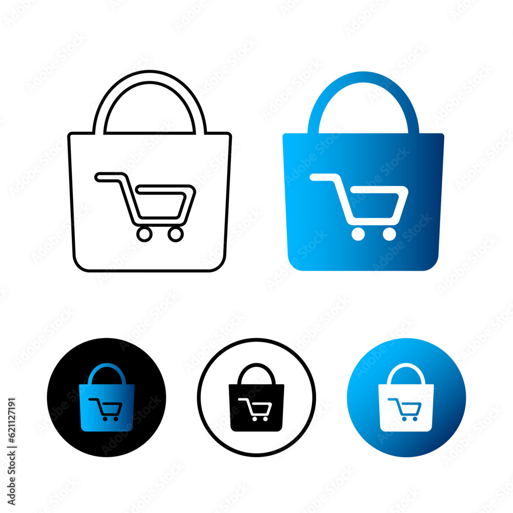 Abstract Shop Icon Illustration Abstract Shop Icon Illustration