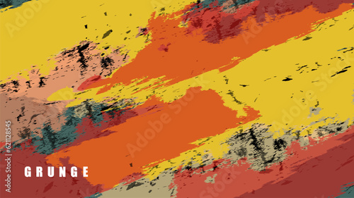 Abstract grunge texture splash paint background