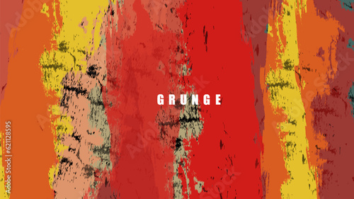 Abstract grunge texture splash paint background