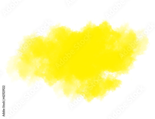 Yellow smoke transparent