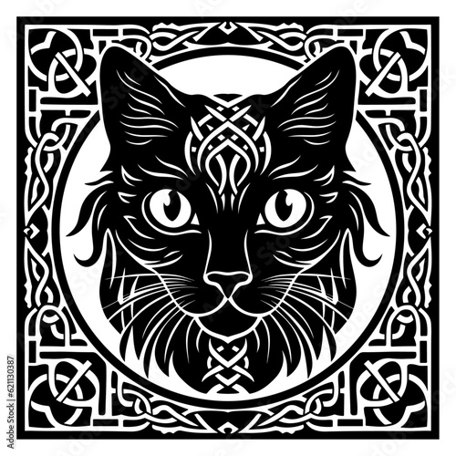 Celtic cat knot 