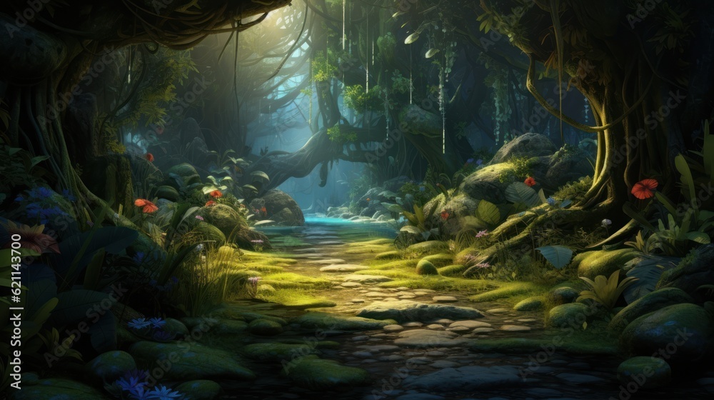 A beautiful and mysterious land hiding its secrets A beautiful and mysterious land hiding its secrets