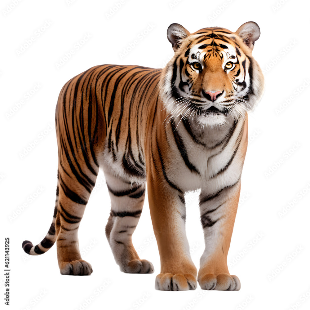 tiger isolated