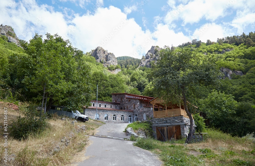 The historic Chulevi Monastery outside of Akhaltsikhe in southwest Georgia