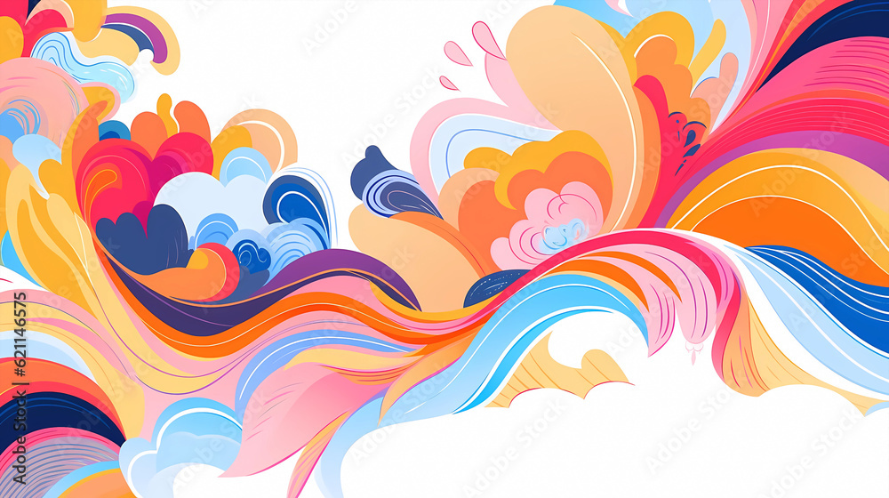 Beautiful abstract artistic colorful pattern background
Beautiful abstract artistic colorful pattern background