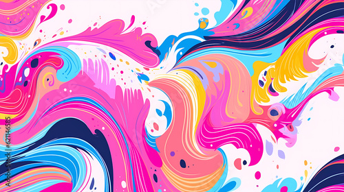 Beautiful abstract artistic colorful pattern background 