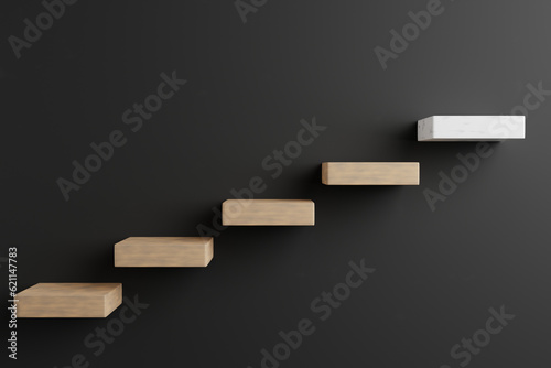step ladder way to success