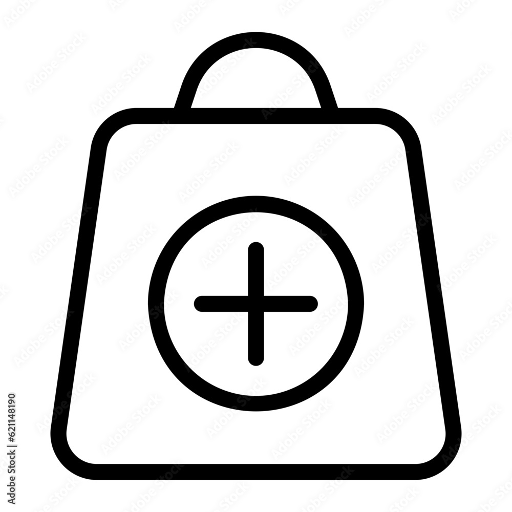 shopping items line icon shopping items line icon