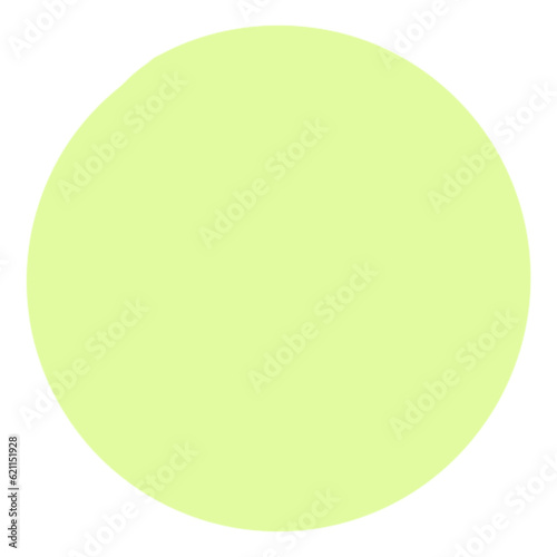 green and yellow sphere