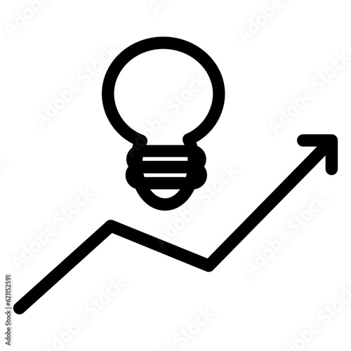 Idea icon: "Representing creativity, innovation, and inspiration, encapsulating the spark of brilliant ideas.