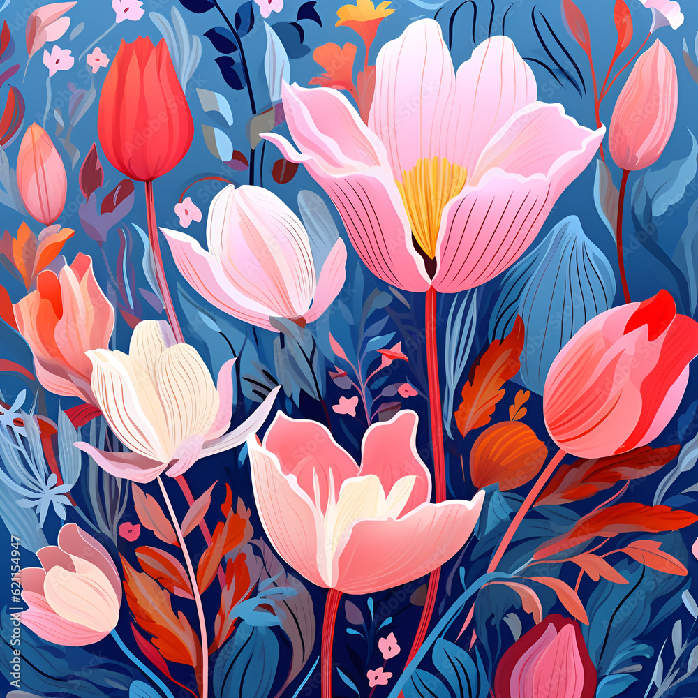 seamless pattern,AI generated seamless pattern,AI generated
