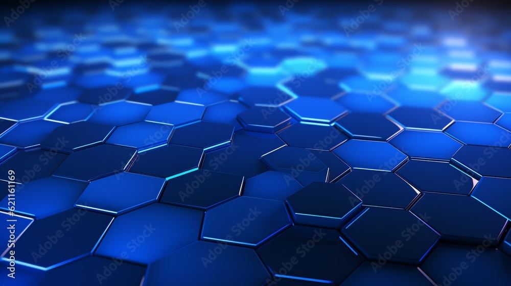 a close up of hexagons a close up of hexagons