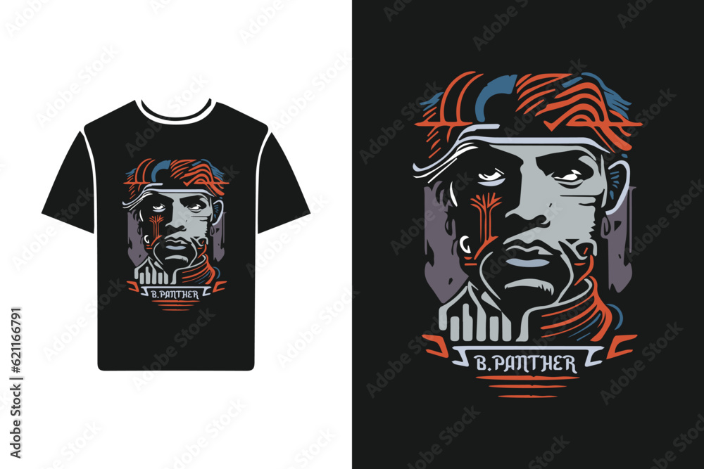 t-shirt design with a typographic portrait of a famous historical figure, using their name or notable quotes to form the shape of their face