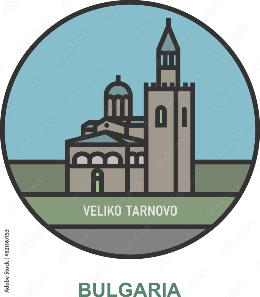 Veliko Tarnovo. Cities and towns in Bulgaria
